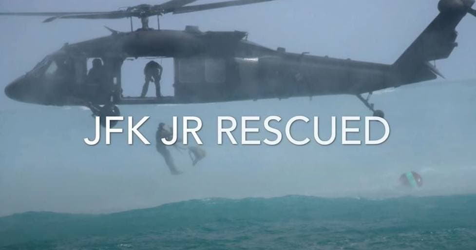 JFK Jr rescued